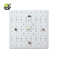 Modul Lampu Latar LED Dua Warna 30W 318x318mm SMD2835 DC24V 100LM/W Panel Kecerahan Tinggi untuk Layar TV LCD