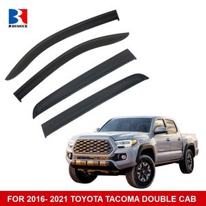 Déflecteurs de vent et de pluie pour vitres de voiture TOYOTA TACOMA Double Cab (4 portes pleines) 2016-2021 - Product Image 3