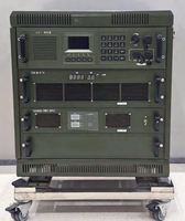 Transceptor Táctico Militar de 500W, 1.5MHz-29.9999MHz, con Salto de Frecuencia, Encriptación AES, Estación de Radio HF Táctica