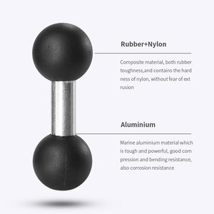VINmounts 1.5 Inch Double Ball <b>Adapter</b> C Size Compatible with RAM Mount System Car Mount Heavy Duty Connector VIN-C-014 - Product Image 3