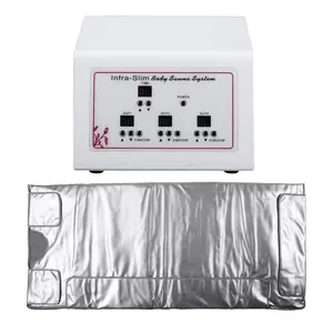 Portable 3 zone manta infraroja thermal sauna infrared blanket for body slimming weight loss