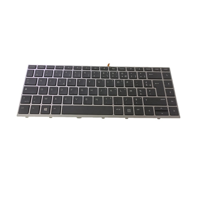 NEW FR French Backlit Laptop Keyboard Teclado for HP ProBook 640 G4 645 G4 spare parts