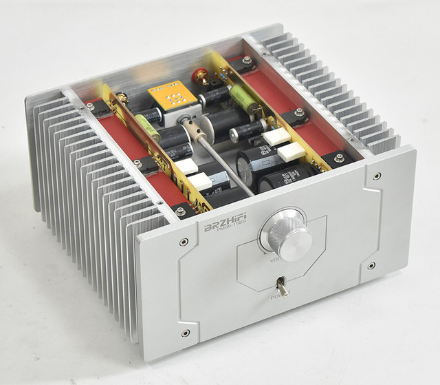 BRZHIFI Field Effect Tube's Hood 1969 Class a Power Amplifier 1969-2020 Aluminium Alloy Audio Amplifier