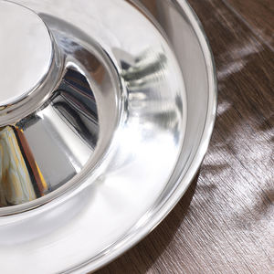 Alta Qualidade Fornecedores chineses Little Guy Puppy <span class=keywords><strong>Bowls</strong></span> Aço inoxidável Slow <span class=keywords><strong>Feeder</strong></span> Dish Weaning Pets Alimentador <span class=keywords><strong>Dog</strong></span> Bowl para <span class=keywords><strong>Neater</strong></span> <span class=keywords><strong>Feeder</strong></span> Large <span class=keywords><strong>Dog</strong></span> - Product Image 5