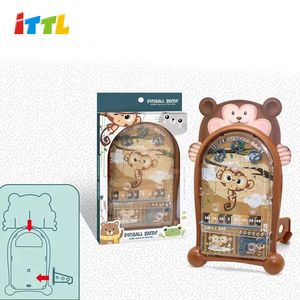 ITTL Câu Đố Vui vẻ bàn Trò chơi giao diện điều khiển khỉ pinball máy đồ chơi CHA mẹ-con Tương Tác Giáo Dục catapult đồ chơi - Product Image 2
