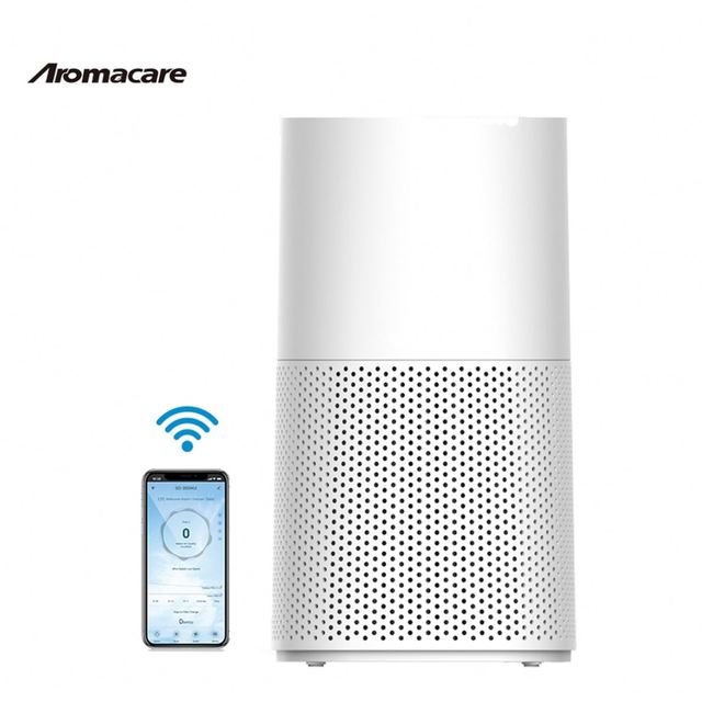 Anion Formaldehyde Removal Household Home Tuya Uv Smart Hepa Air Purifier With Wifi App