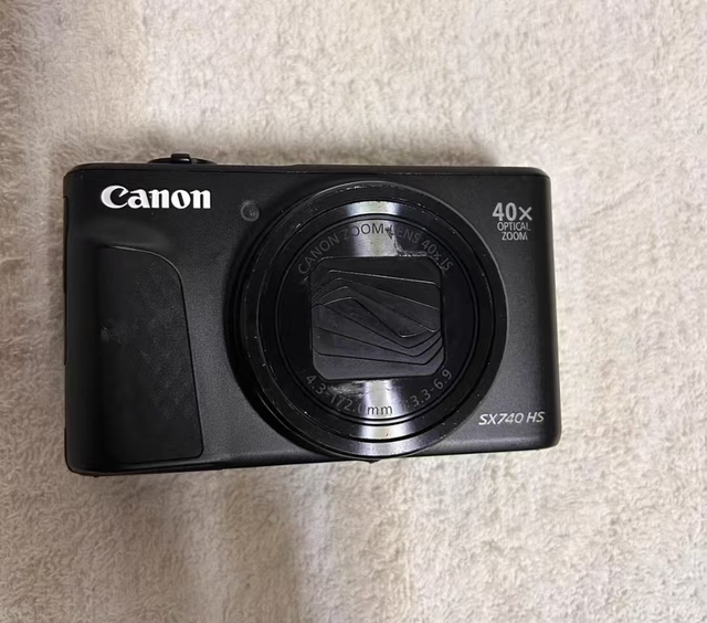 4K Small Size Digital Camera Power Shotter SX740 HS 40X Optical Zoom Lens Built-in WIFI Camera