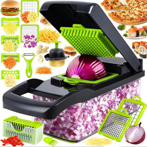 Nouvel ensemble <span class=keywords><strong>de</strong></span> gadgets <span class=keywords><strong>de</strong></span> cuisine multifonctionnels transfrontaliers : coupe-légumes manuel, éplucheur <span class=keywords><strong>de</strong></span> <span class=keywords><strong>pommes</strong></span> <span class=keywords><strong>de</strong></span> <span class=keywords><strong>terre</strong></span>, trancheuse, hachoir et <span class=keywords><strong>râpe</strong></span> pour usage domestique - Product Image 1