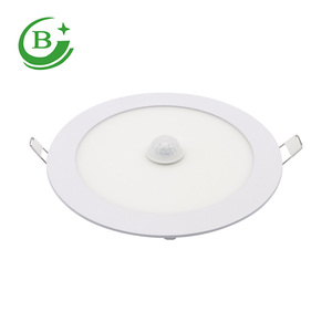 Siêu mỏng 6 wát <span class=keywords><strong>LED</strong></span> vòng PIR cảm biến chuyển động Trần Bảng điều chỉnh ánh sáng cảm ứng thông minh Bảng điều khiển ánh sáng - Product Image 3