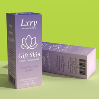 Scatola di Cartone Economica per Confezione di Oli Essenziali con Logo Personalizzato, per Cosmetici e Profumi da 30 ml