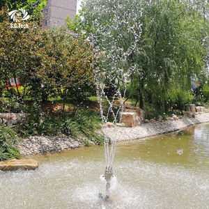 Бокильяс giratorias de fuente de agua de baile Latino Mujer Musical de 1,5 дюймов де inoxidable - Product Image 2