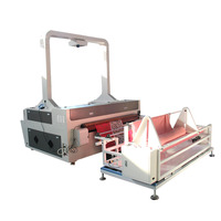 Machine de découpe laser 1610 CO2 multi-têtes à alimentation automatique avec caméra CCD, refroidissement par eau 100W, rails de guidage Hiwin pour cuir et bois