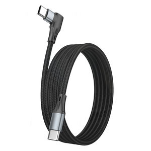 Cable USB Ecológico de Aluminio y Nailon SUNGUY de 60W 3A con Carga Rápida Tipo-C para Teléfonos y Portátiles, Longitud y Empaque Personalizables - Product Image 4
