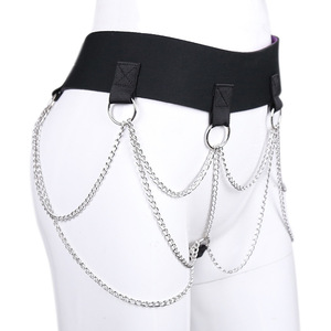Arnés <span class=keywords><strong>de</strong></span> Cuello para <span class=keywords><strong>Mujer</strong></span>, Estilo Punk, Liguero Sexy, Cadena <span class=keywords><strong>de</strong></span> Gargantilla, Cinturón <span class=keywords><strong>de</strong></span> <span class=keywords><strong>Castidad</strong></span>, Tirantes, Bondage <span class=keywords><strong>de</strong></span> Cintura, <span class=keywords><strong>Jaula</strong></span> BDSM - Product Image 6