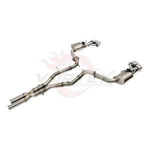 Échappement Valvetronic en acier inoxydable Vortex SS304 compatible avec Mercedes Benz AMG E63 W212 Performance Catback - Product Image 2