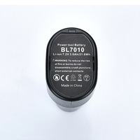 Untuk Baterai Lithium Rechargeable Makita 7.2V BL7010 BL0715 DF010 1500-3000mAh Lebih dari 500 Siklus untuk Perkakas Listrik Tersedia di Stok