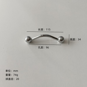 French Zinc Alloy Wardrobe and <b>Drawer</b> Door Handles for Bedroom and Hotel Use-Durable & Easy Installation - Product Image 4