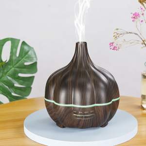 Difusor de Aromas YX-089 de 300 ml con Acabado Madera, Humidificador Ultrasónico con Función de Temporizador para Uso en el Hogar y la Oficina - Product Image 1