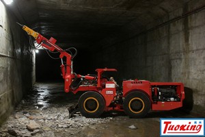 รถขุดเหมืองใต้ดินแบบแรงยึดเกาะสูง TuoXing TP-104 สำหรับเหมืองทองแดงลาสบัมบาส ประเทศเปรู คัสโก อปูริมาค - Product Image 2