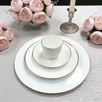 Service de Table en Porcelaine et Céramique Prix de Gros Usine – Assiettes et Bols Personnalisés en Porcelaine Fine pour Usage Domestique et Restauration