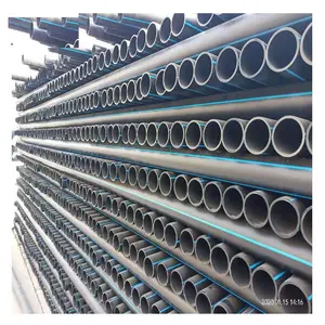 PE Pipe HDPE Water Pipe PN10 ISO4427 ISO9001 ASTM F714 80mm