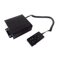 100w/150w/200w/300w/400w sirène d'urgence électrique sirène de sécurité de voiture 12v sirène de voiture klaxon 7 son pour camion d'ambulance UTV ATV