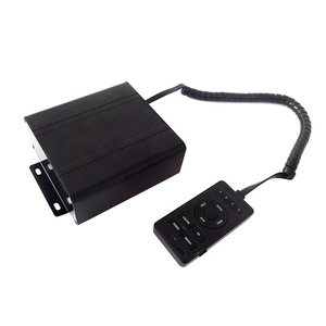 Dc 12V/DC 24V Sừng Xe điều khiển giai điệu đơn vị báo động còi báo động loa 100W 11ohm còi báo động khuếch đại cho EMS xe đặc biệt xe tải - Product Image 4