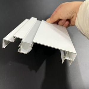 Sdwk26.7x120 <span class=keywords><strong>LED</strong></span> Nhôm hồ sơ với PC <span class=keywords><strong>Opal</strong></span> khuếch tán chống chói đôi mí mắt Top dòng ánh sáng cho Trần chiếu sáng <span class=keywords><strong>LED</strong></span> hồ sơ - Product Image 1