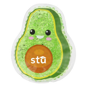 Paquete de Perlas de Agua de Aguacate con Logotipo Personalizado, Compresa Fría y Caliente Reutilizable, Regalo Promocional para Eventos Corporativos, Terapia para el Alivio del Estrés - Product Image 2