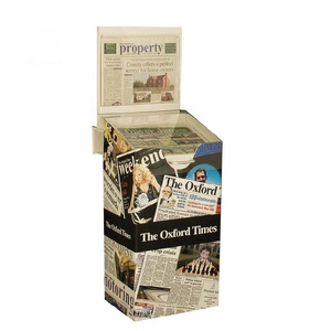 Tùy chỉnh hiện đại các tông sóng <span class=keywords><strong>Dump</strong></span> Thùng siêu thị bán lẻ bán hàng hiển thị là viết tắt của kẹo sách báo - Product Image 3