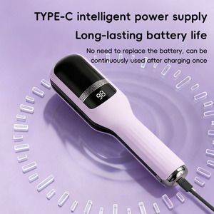Cortadora de Cabello Automática Profesional XBH, Recortadora Eléctrica de <span class=keywords><strong>Puntas</strong></span> <span class=keywords><strong>Abiertas</strong></span> para Mujer, Inalámbrica, Recargable por USB - Product Image 2