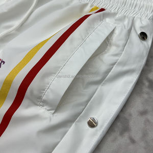 QIANSHI Gym Gym Blank Streetwear pantaloni larghi pantaloni della tuta larghi pantaloni della tuta da <span class=keywords><strong>uomo</strong></span> <span class=keywords><strong>a</strong></span> <span class=keywords><strong>righe</strong></span> pantaloni di Nylon personalizzati - Product Image 4