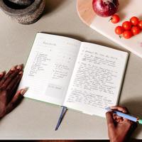 Buku resep bunga stroberi tren kustom grosir buku resep memasak jurnal untuk menulis di resep Anda sendiri