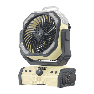 Outdoor Rechargeable Tent Fan With 30000mAh Battery USB Mist Cooling <b>Humidify</b> Function For Camping Fishing - Product Image 5
