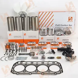 TK486 Rebuild Kit With Piston Ring Liner Cylinder Gaskets Piston Bearings For Yanmar Stationary Marine Engines For Boats