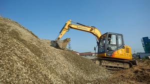 Excavatrice sur chenilles de 8 tonnes 908E à prix réduit avec marteau hydraulique de Liugong - Product Image 5