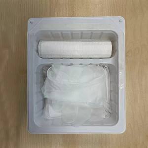 Bandeja descartável para cuidados com <span class=keywords><strong>tracheostomy</strong></span>, <span class=keywords><strong>kit</strong></span> de cuidados com tracheostônia de alta qualidade - Product Image 2