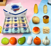 Mini-aliments réalistes, jouets sensoriels extensibles et compressibles en forme de fruits, pour le soulagement du stress, cadeau de fête