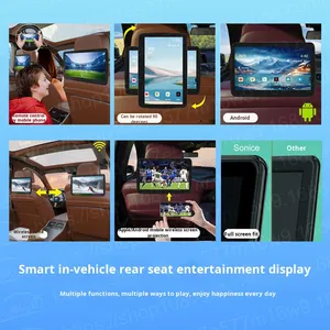12.2inch Android <strong>Car</strong> Rear <strong>Seat</strong> <strong>Monitor</strong> TV IPS Touch Screen 1920x1200 Resolution Mobile Phone Screen Casting <strong>Car</strong> Headrest Screen - Product Image 3