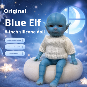 Muñeca <span class=keywords><strong>Reborn</strong></span> Ava-tar de Venta Caliente, Piel 3D Pintada a Mano, Exquisita Figura de Bebé Realista de <span class=keywords><strong>Silicona</strong></span> - Product Image 1