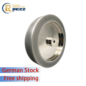 Machine à affûter REZZ 10 pouces 250 mm T7 <span class=keywords><strong>T8</strong></span>, meule à affûter en CBN électro-plaqué, affûtage de couteaux, meule en CBN, bord plat, bord rond - Product Image 1