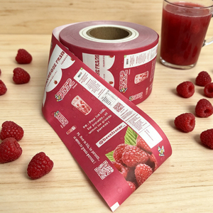 Custom Printed Laminated Moisture Proof Heat Sealable Food Grade Plastic Roll Film for Snack - Product Image 2