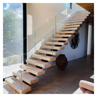 Lampes LED pour escaliers, prix d'usine, Mono Stringer, droites et ouvertes, escaliers flottants, Kits d'escalier
