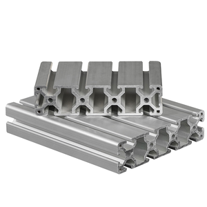 Profilo 2080 in Alluminio Industriale, Materiale per Telai, Estrusione con Scanalatura a T, Lega di Alluminio 6063-T5, Profilo Quadrato in Lega 1kg - Product Image 1