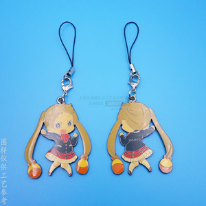 Sangles de téléphone en métal Anime, breloques en alliage personnalisées, accessoires décoratifs pour mobiles - Product Image 3