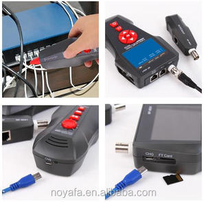 Amostra disponível instrumento de medição <span class=keywords><strong>digital</strong></span> lan cabo de rede testador NF-8601 ping & poe testador - Product Image 4