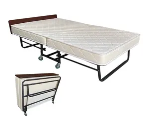 핫 1.2m 엑스트라 홈 룸 접이식 침대 더블 두꺼운 편안한 스폰지 낮잠 침대 호텔 또는 가정