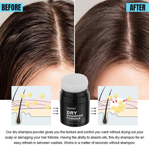 แชมพูผงซิลิกอนแบบแห้งไม่มีสารตกค้างสีขาวทำให้ผมสดชื่นดีไซน์ใหม่ - Product Image 2