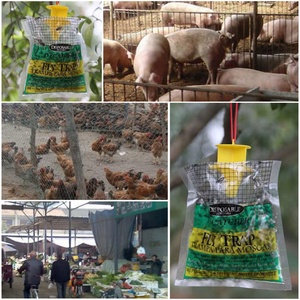 Trampa para Moscas Colgante Desechable, No Tóxica, para Atrapar Insectos, Moscas, Mosquitos, Avispas, Uso en Exteriores y Jardines, Control de Moscas - Product Image 5