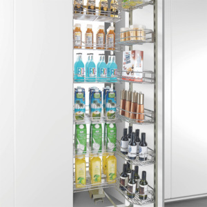 Cesta de unidad alta de cocina moderna de despensa al por mayor, armario de cocina extraíble ancho, organizador de almacenamiento, cesta de unidad alta deslizante - Product Image 1